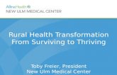Rural Health Transformation from Surviving to Thriving