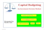 Capital budgeting ppt