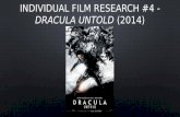 Dracula untold individual film research 4