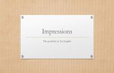 Impressions - Collected Works of Joe English (Dec 2016)