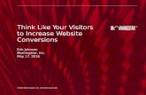 Think Like Your Visitors to Increase Website Conversions