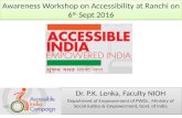 Awareness Workshop on Accessibility