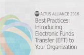 Altus Alliance 2016 - Introducing EFT