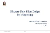 Discrete time filter design by windowing 3