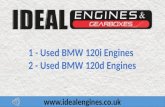 Premium quality BMW 120i & BMW 120d used engines for sale in UK