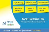 Mayur Technosoft Company Profile
