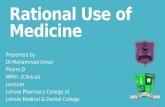 Rational use of medicine