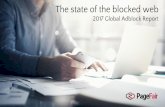 "The state of the blocked web"- PageFair 2017 Adblock Report