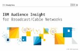 IBM Audience Analytics for Broadcasters and TV Networks
