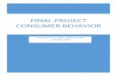 Final Project Consumer Behavior