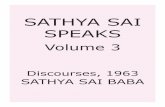 Sathya Sai Speaks, Volume 3