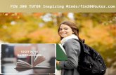 FIN 200 TUTOR Inspiring Minds/fin200tutor.com