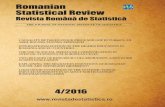 Romanian Statistical Review