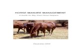 Horse Manure Management: A Guide For Bay Area Horse Keepers