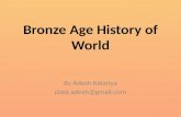Bronze age history of world