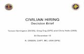 Civilian Hiring Project