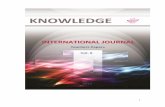 KNOWLEDGE International Journal Teachers papers V- 6