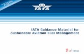 IATA Guidance Material For Sustainable Aviation Fuel Management ...