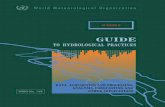 GUIDE TO HYDROLOGICAL PRACTICES