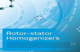 Rotor-stator Homogenizers - LABINDIA