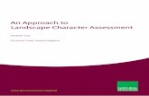 An Approach to Landscape Character Assessment