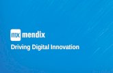 Mendix Digital Innovation - Brief Overview