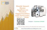 World Smart Home Appliances Market Opportunities and Forecasts, 2014 - 2020