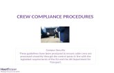 Air crew compliance procedures   heathrow airport