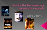 Media studies opening sequence analysis- Sophie OConnell