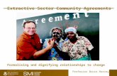 Extractive Sector Community Agreements - Formalising and dignifying relationships to change behaviours