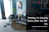 Renting vs owning home after you retire