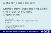 OCSI - Data for policy makers