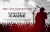 Concerts for a Cause - 2016 RNC Convention