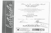 SAMREC certificates