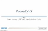 PowerDNS Webinar - Part 2