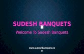 A Premium Rental Space for every Event - Sudesh Banquets