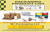 Our NEW Packaging Supplies Brochure