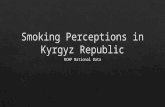 Smoking Perceptions in Kyrgyz Republic