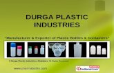 Plastic Bottles And Containers by Durga Plastic Industries Shahdara New Delhi