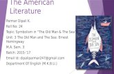 Symbolism in "The Old Man & The Sea"