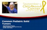 Common Pediatric Solid Tumors