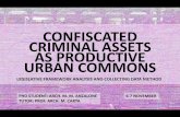 Michele Anzalone, Confiscated Criminal Assets as Productive Urban Commons: Legislative Framework Analysis and Collecting Data Method
