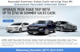 Hyundai Summer Sales Cash near Troy MI - Glassman Hyundai