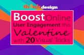 Boost Online User Engagement this Valentine with 20 Visual Tricks