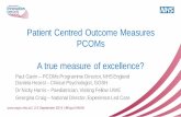 Patient centred outcome measures, pop up uni, 11am, 2 september 2015