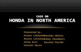 Honda in north america
