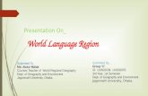 Presentation on World Language Regions