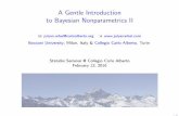 A Gentle Introduction to Bayesian Nonparametrics