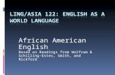 African American Dialects [PPT]
