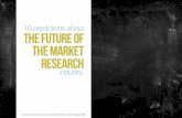 10 Predictions About The Future of the Market Research Industry